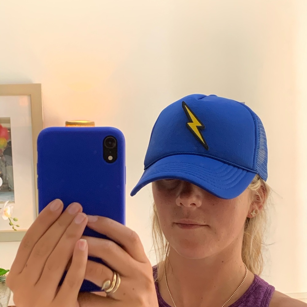 Lightning bolt hat